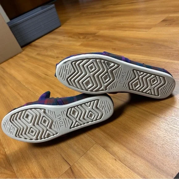 TOMS Women's Multicolor Slip-On Shoes Loafer Flats Size 6 - Picture 7 of 11